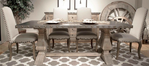 fából készült asztal-elegáns-étkező-színű és érdekes bútorok