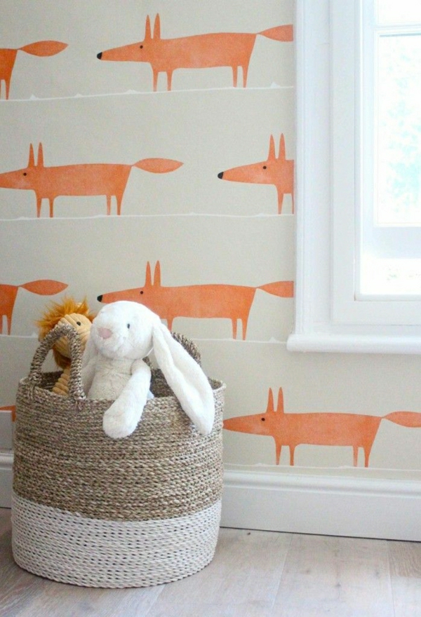 Ideas-vivero de papel tapiz-wallpaper-guardería-papel-papel-Ideas-modernos-niños-papel pintado