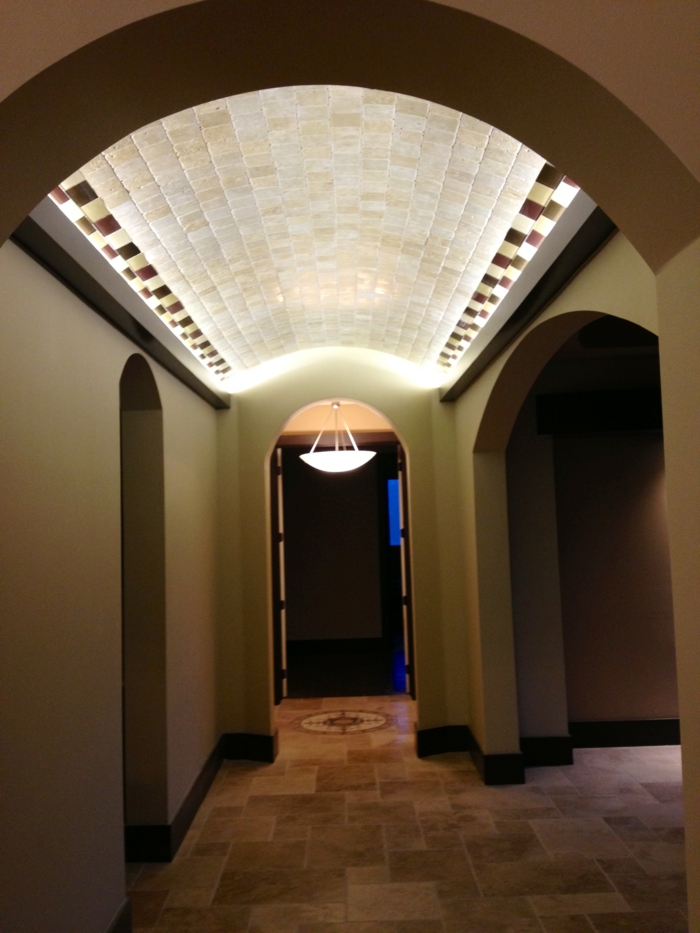 diseño de iluminación indirecta-ideas-hermosa-corredor