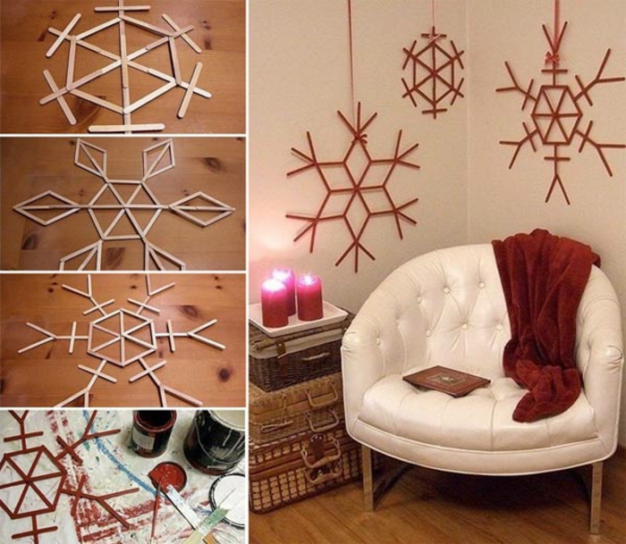 -interesante diseño de interiores-ideas-creativa-invierno-decoración-en-sala de estar