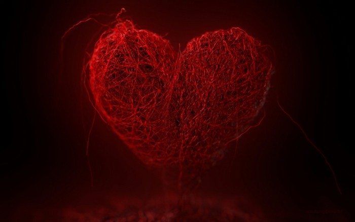 zanimljivo-dizajn-srce pozadina za-Valentinovo