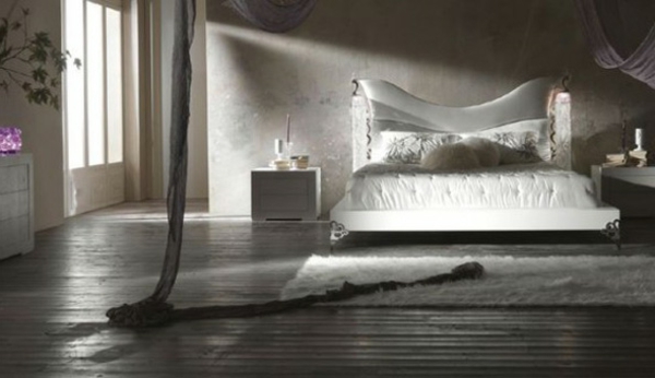 Talijanski spavaća soba svjetlo-dizajn