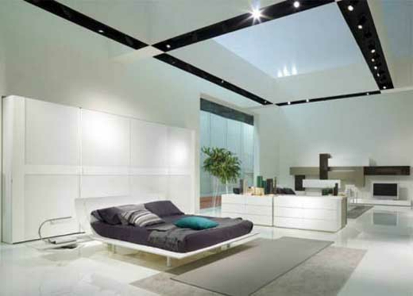 Ιταλικά-bedroom-με-ένα-δροσερό δωμάτιο οροφή