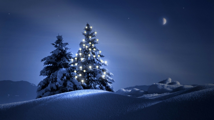 изкуствен-wihnachtsbäume-супер-осветление