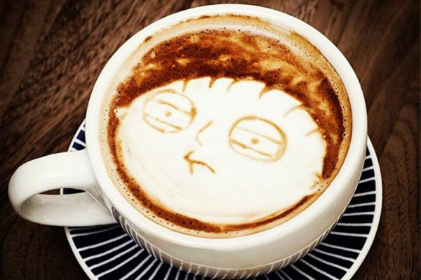 umjetnost kave - bijela kava kava