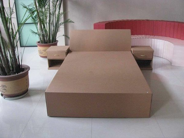 κουτί-χαρτόνι-χαρτόνι-έπιπλα-κρεβάτι-of-χαρτόνι - wohnideen