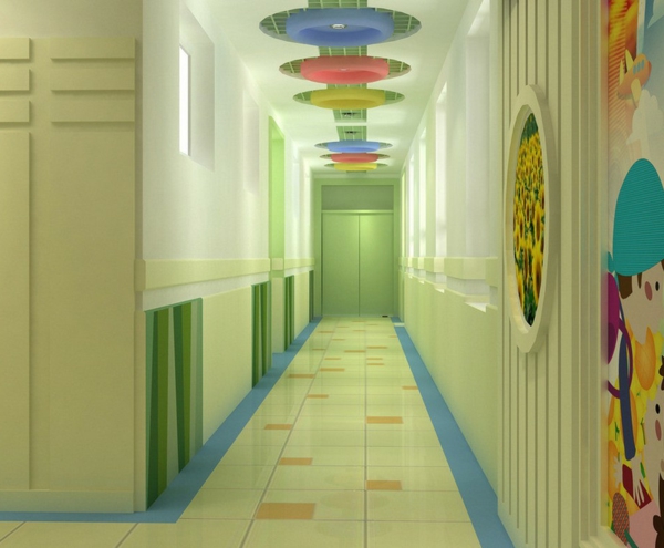 детска градина-интериор-хубаво коридор