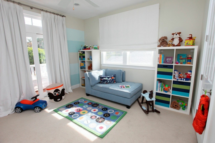 חדר ילדים עבור הריהוט פשוט רהיטים אופנתי וססגוני המון חדר לשחק בסגנון סקנדינבי
