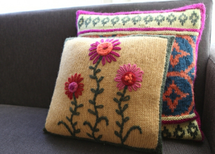 jastuk za plesti-dekoirative-Cvijeće
