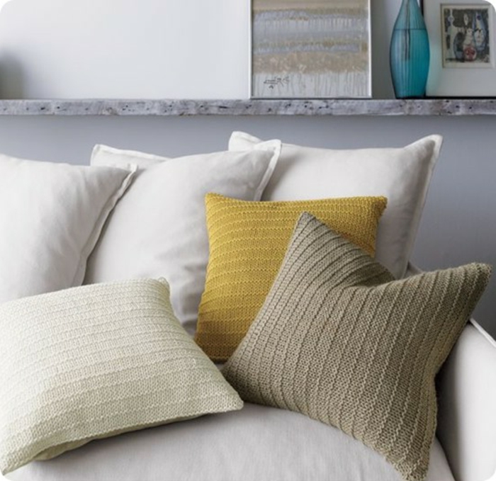 pillow-tejer-super-gran-diseño-muchos modelos-on-the-sofá