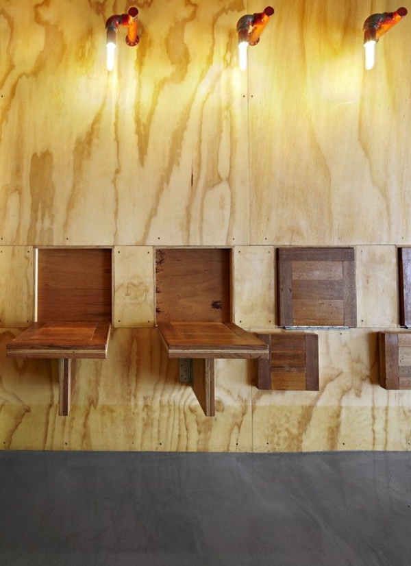 lehajtható asztalok Modern wohnideen-összecsukható asztal fa-wohnideen