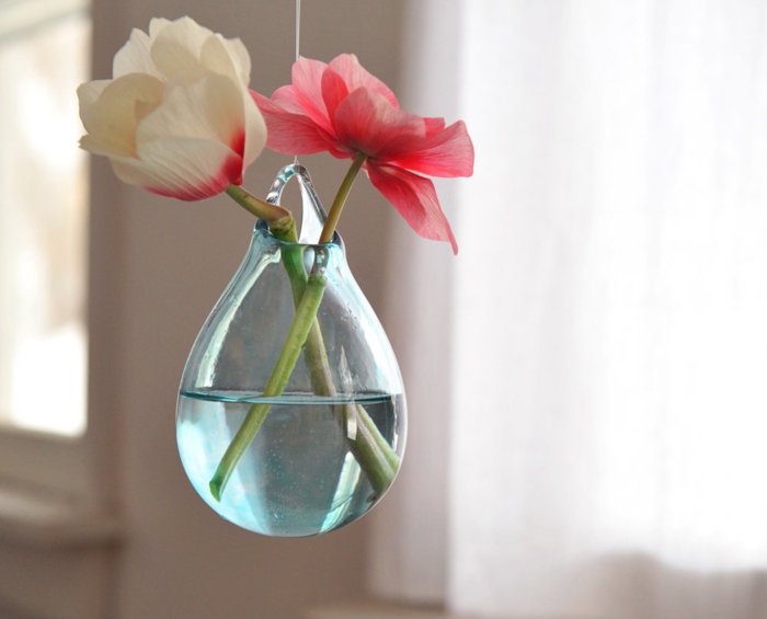 Kis-deco váza váza szép üveg váza Deco