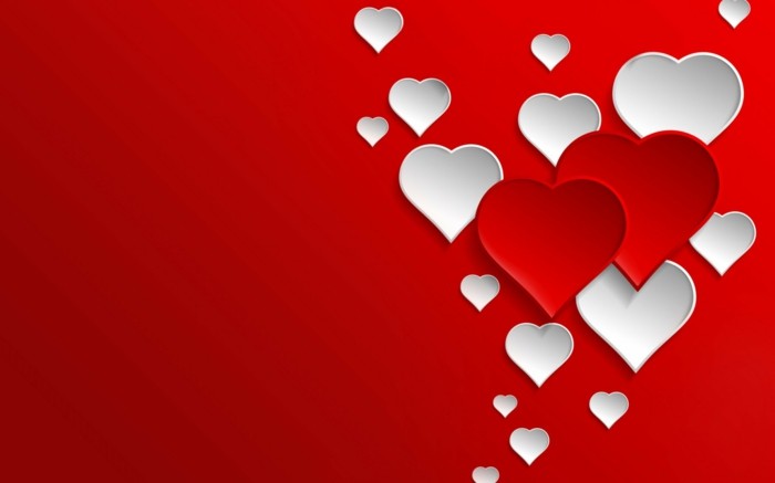 безплатен тапет с коледа червен фон-красиво сърце