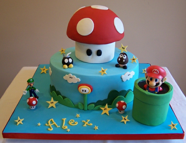 kreativno-deco-rođendanu-djeca-djeca rođendan kolačima-ukrašavaju-pra-pite-line reda