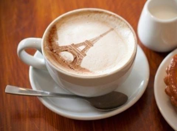eredeti kávé tapéta Eiffel-torony