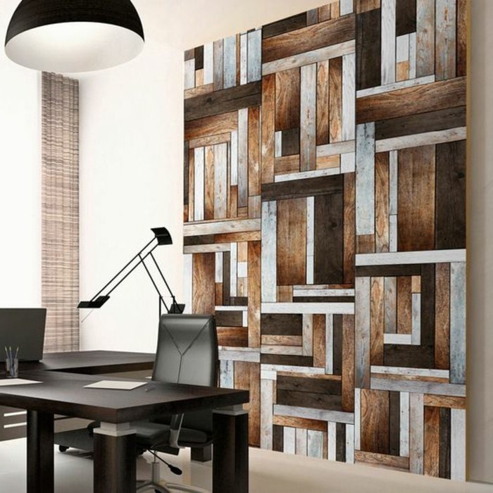 творчески стена дизайн 3d руно тапети-пра-стая