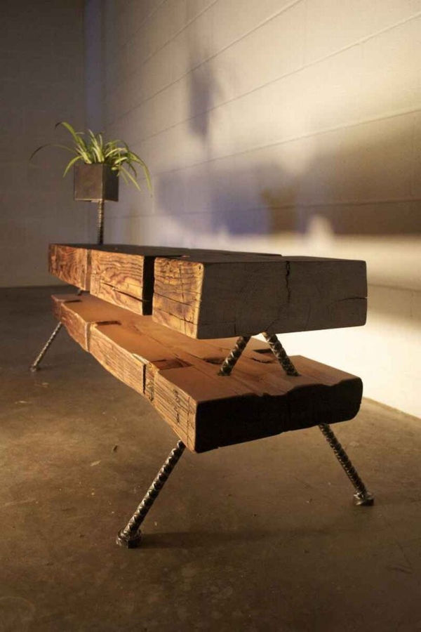 kreativno-desing-drveni stol u stilu rustik