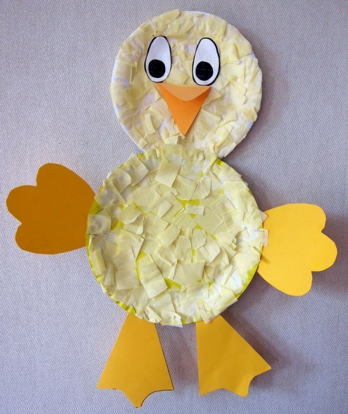 kreatív húsvéti kézműves-szép sárga színű