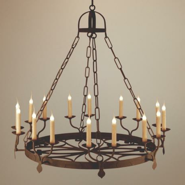luster-pogled sa svijećama Elegant-