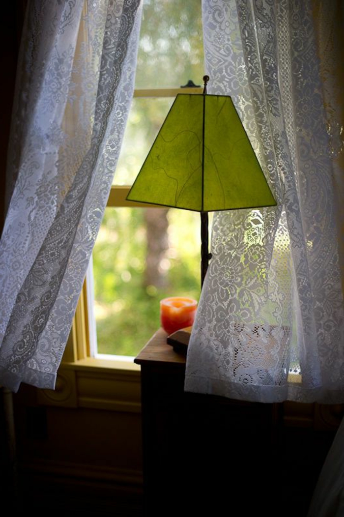 Svjetiljka za prozorčić s zelenim svjetiljkom