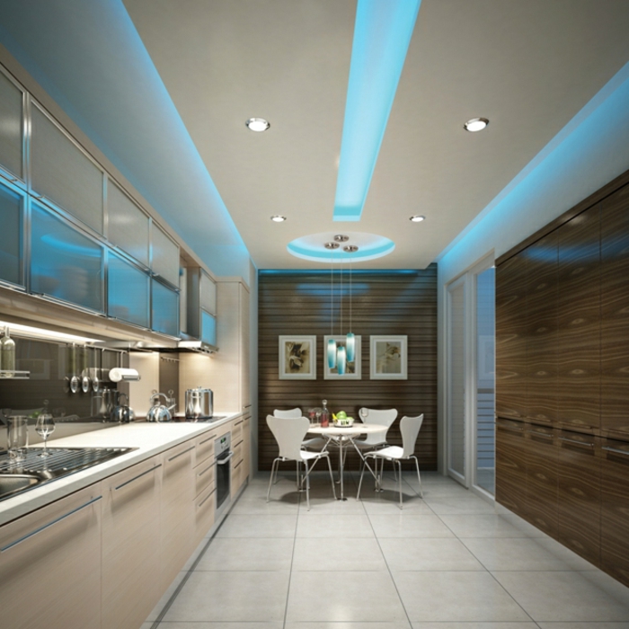 led szoba világítás-indirekt fény-modern design