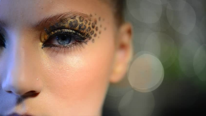 léopard face-maquillage-belle-face