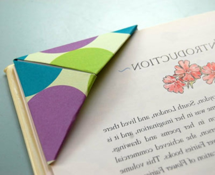 marcadores de bricolaje de decisiones Origami-Tinker-verde y púrpura-combinan