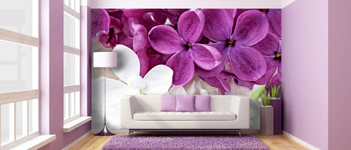 hermoso diseño - papel tapiz púrpura