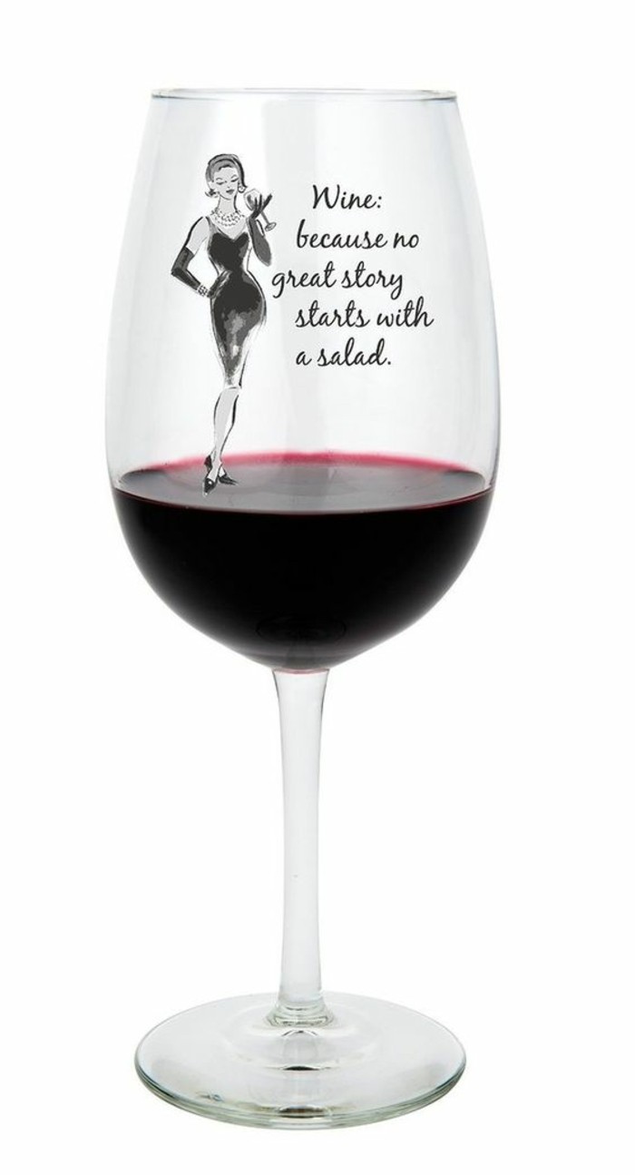 смешно идея за червени чаши за вино декорация