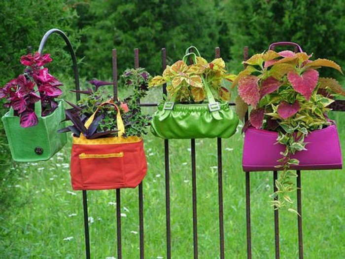 drôle-Gartendeko-vous-faire-coloré-attrayant plante