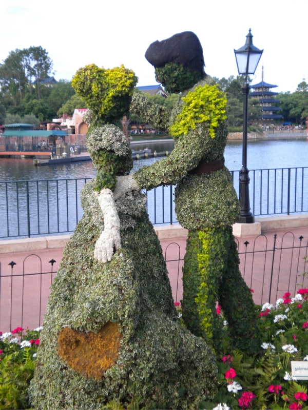 αστείο-gartenfiguren - Disney Σταχτοπούτα-Topiary