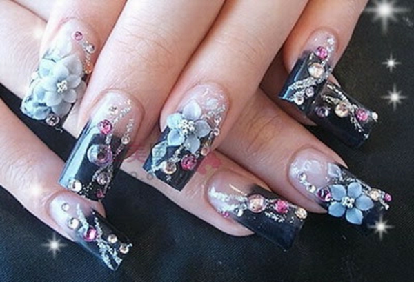 Nail art images pour le mariage - look attrayant