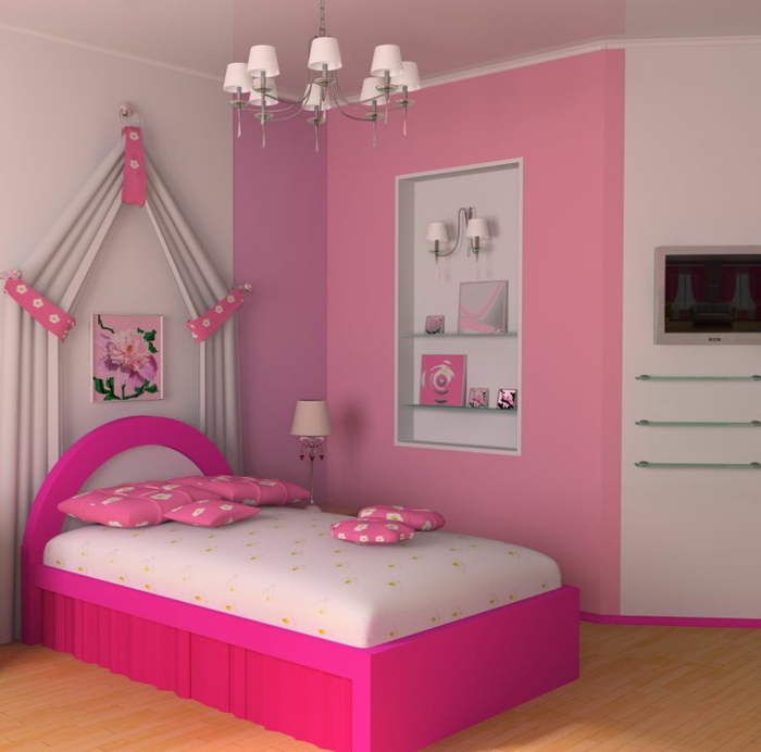 лукс мебели за спалня-zyklamenfarbe