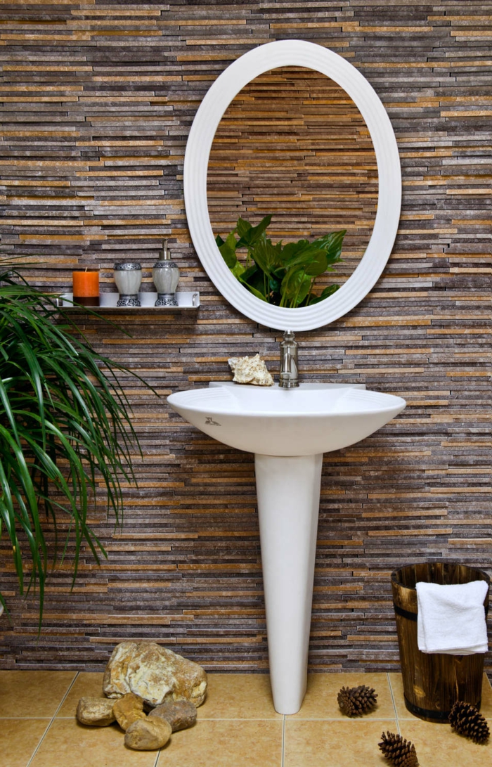 luxus-mosogató-mirror-with-ovális alakú