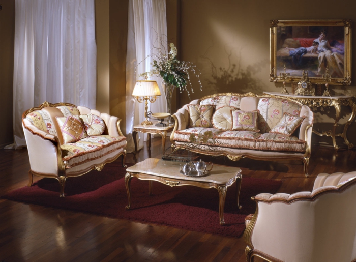 лукс-дневна аристократично-мебели