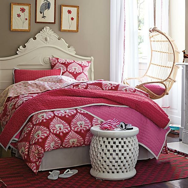 bajka spavaća soba u Pink