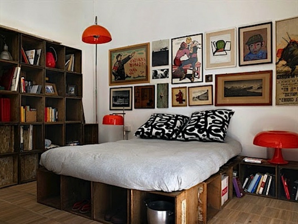 huonekalujen kanssa vintage-look-itse-do-alkuperäisen hengen suunnittelun