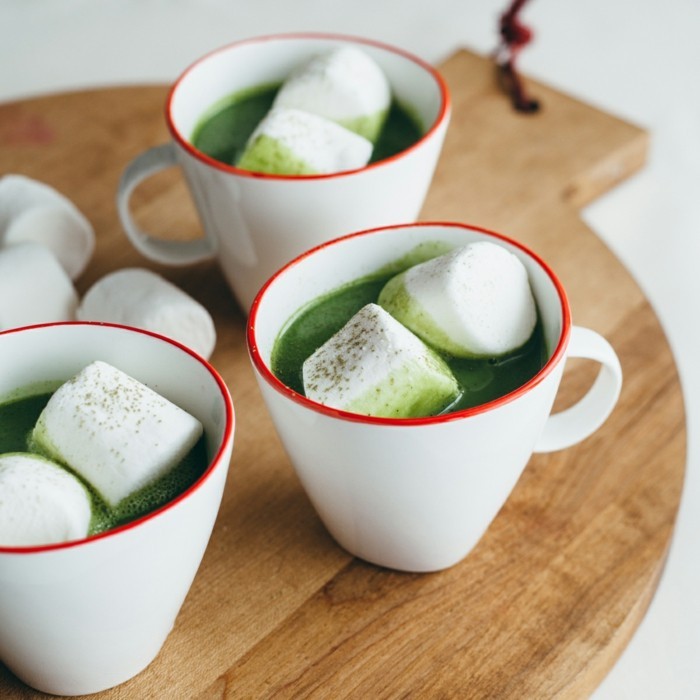 Matcha-tea-recettes-mars guimauve idée-in-the-matcha-tea-délicieux-pour-enfants et déjà