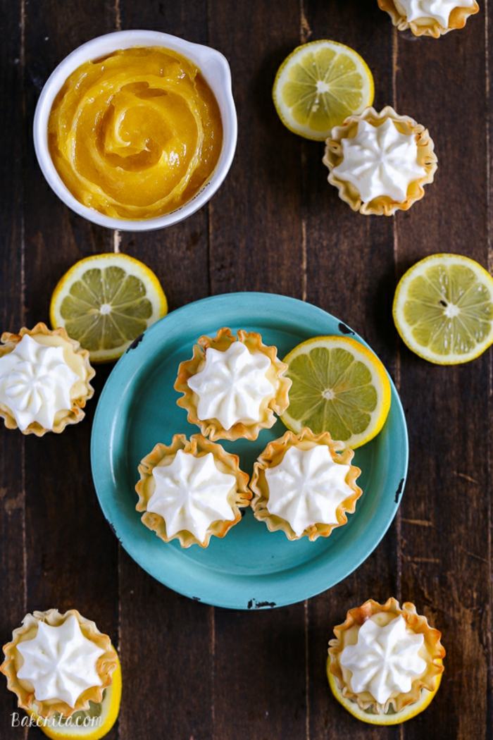 Lijepa mini kolač s kremom od limuna, desertni recepti za jedinstvenu zabavu