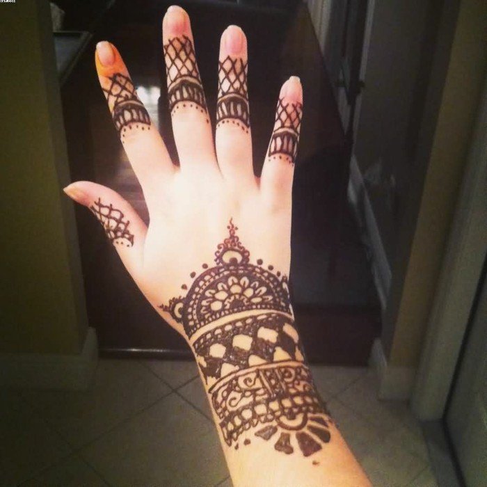 henna tetoválással kézi tetoválás-for-women