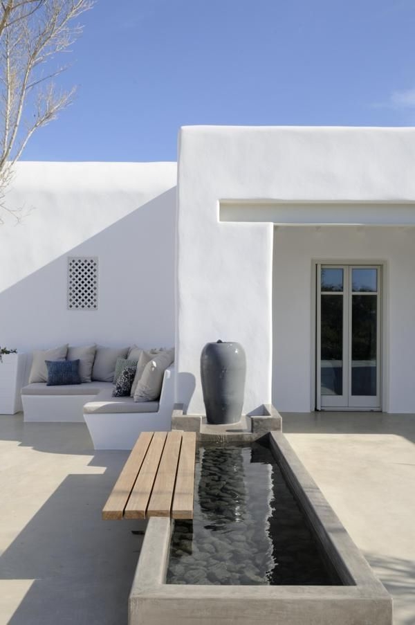 moderan terasa dizajn minimalistički dizajn