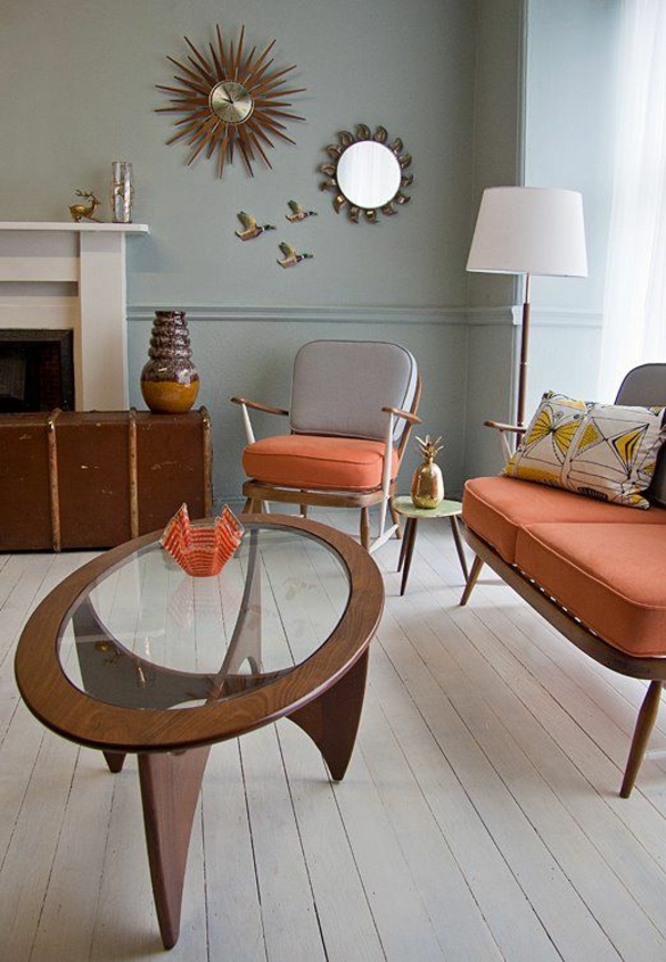 modern fal-szín szürke-in-nappali