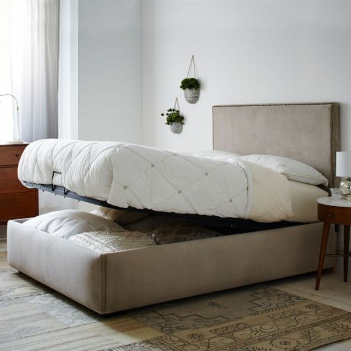съвременната техника-мека леглото с легла кутия