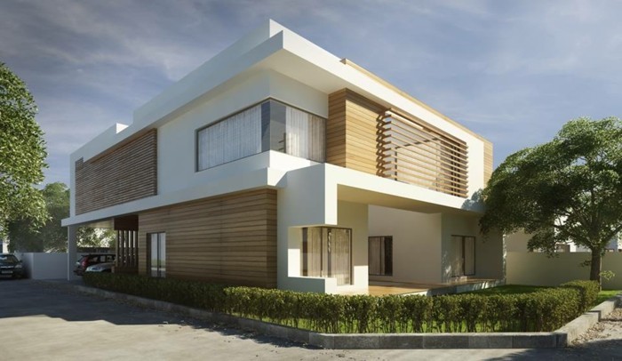 moderne-fasade-a-kuću-sa-moderne-fasada 3d dizajn