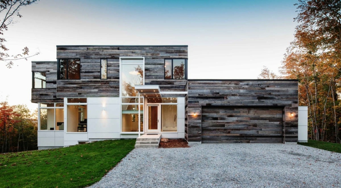 moderne-fasade-lijepa-drvo kuća