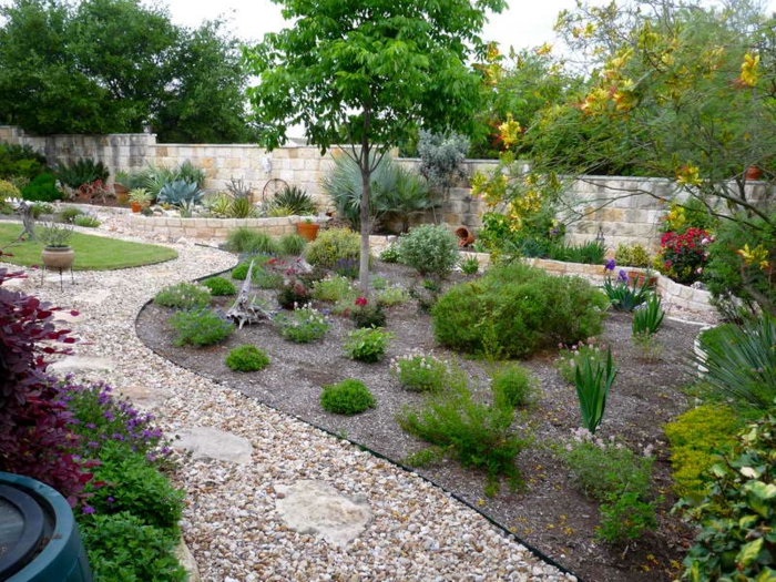 جعل الحديثة حدائق مع gravel-