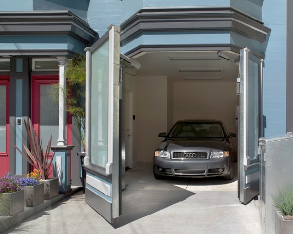 moderna garaža-elegantan dizajn