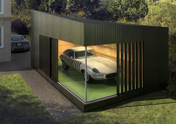 moderna garaža-luksuzni model