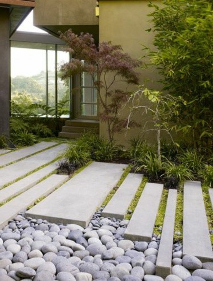 moderni-Gartengestaltung-betoni-lattia-ja-kivet