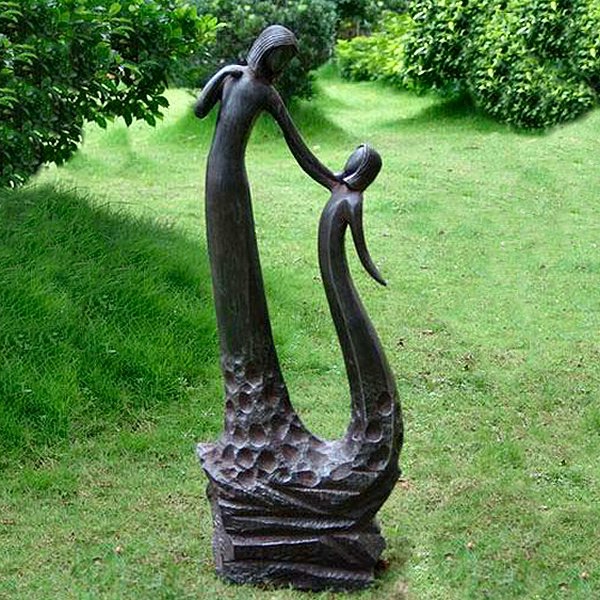 Съвременните градински скулптури-любов-на-MUTER
